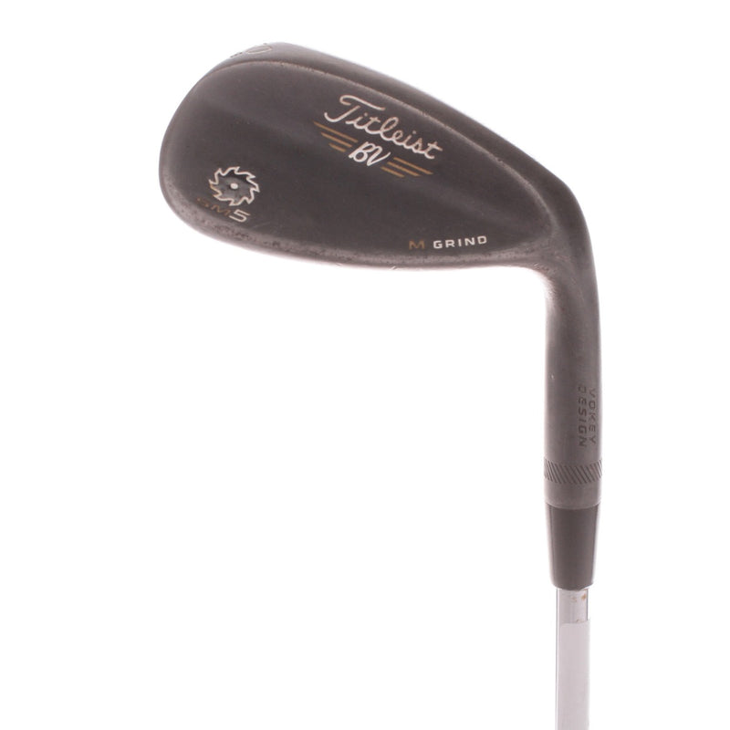 Titleist Vokey SM5 Steel Men's Right Lob Wedge 60 Degree 8 Bounce M Grind Wedge - Vokey SM5 Wedge