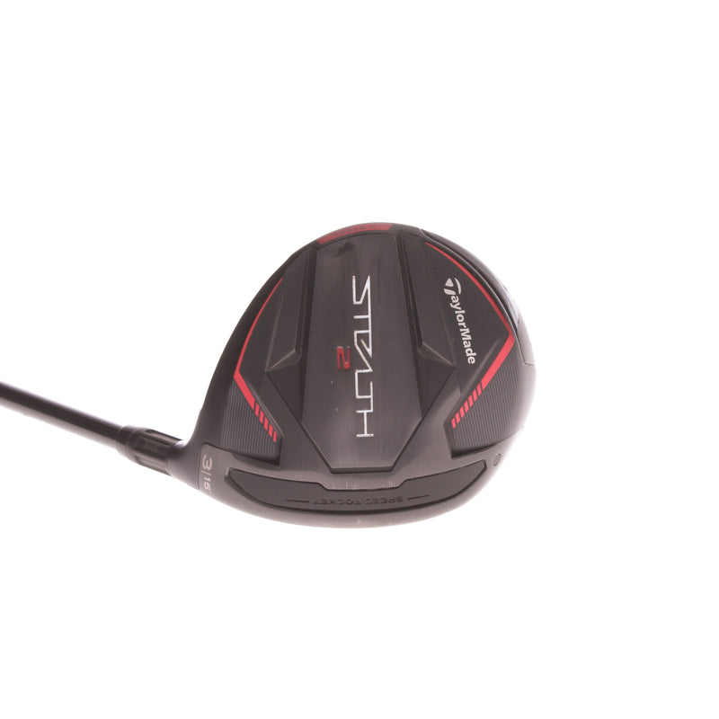 TaylorMade Stealth 2 Graphite Men's Right Fairway 3 Wood 15 Degree Stiff - HZRDUS 6.0