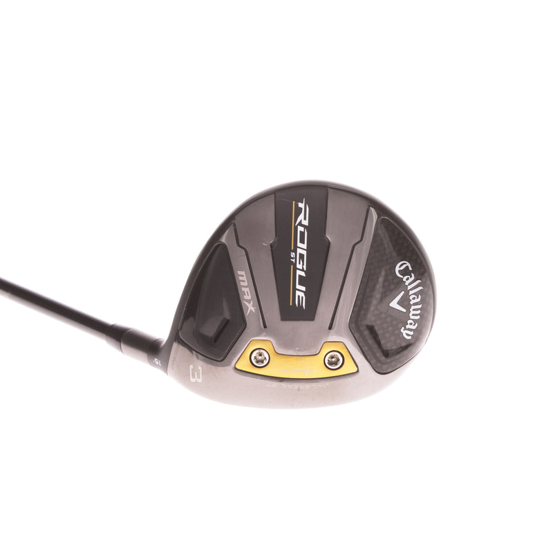 Callaway Rogue ST Max Graphite Men's Right Fairway 3 Wood 15 Degree Stiff - HZRDUS Smoke RDX 6.0