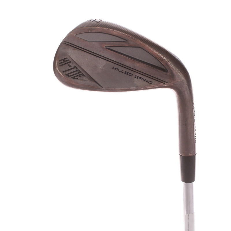 TaylorMade Hi Toe Milled Grind Steel Men's Right Gap Wedge 52 Degree 9 Bounce Stiff - KBS Tour S