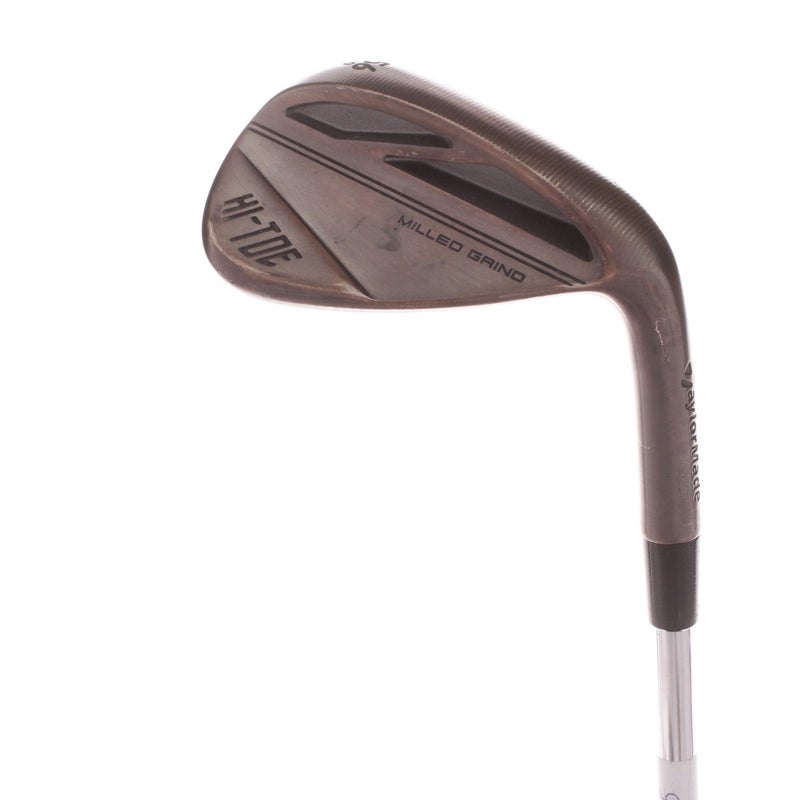 TaylorMade Hi Toe Milled Grind Steel Men's Right Sand Wedge 56 Degree 10 Bounce Stiff - KBS Tour S