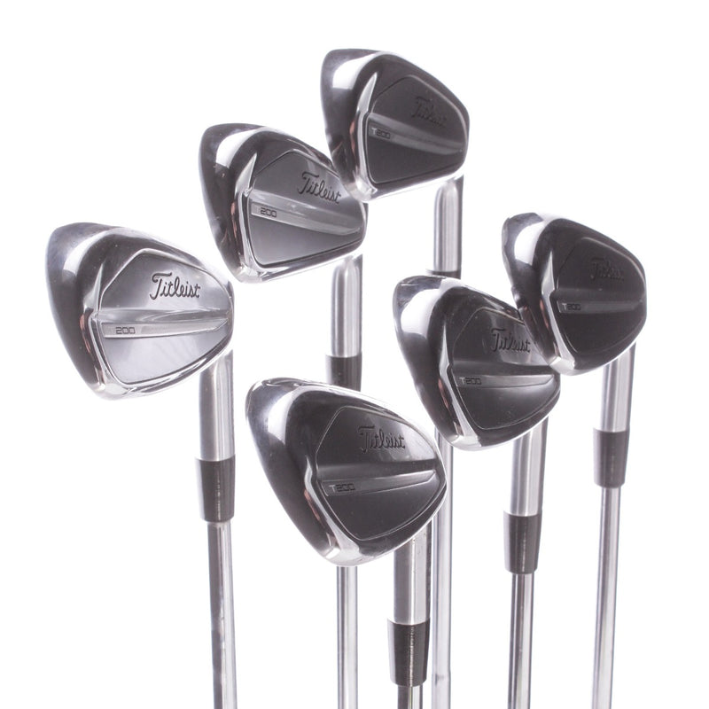 Titleist T200 Steel Men's Right Irons 6-GW Regular - KBS Tour-V100 R