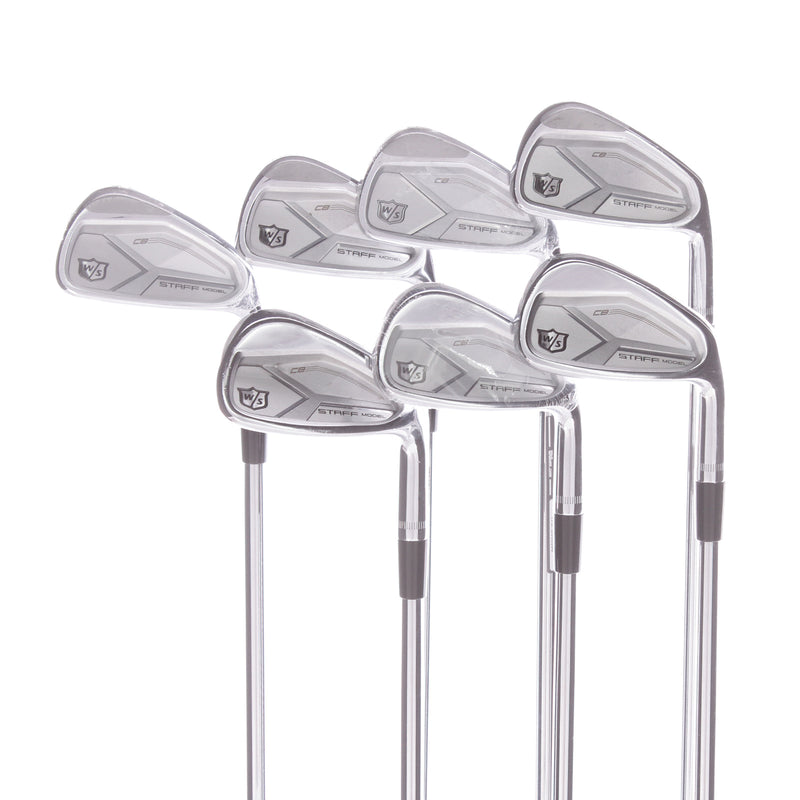 Wilson Staff Model CB Steel Men's Right Irons 4-PW  Stiff - Dynamic Golf S300