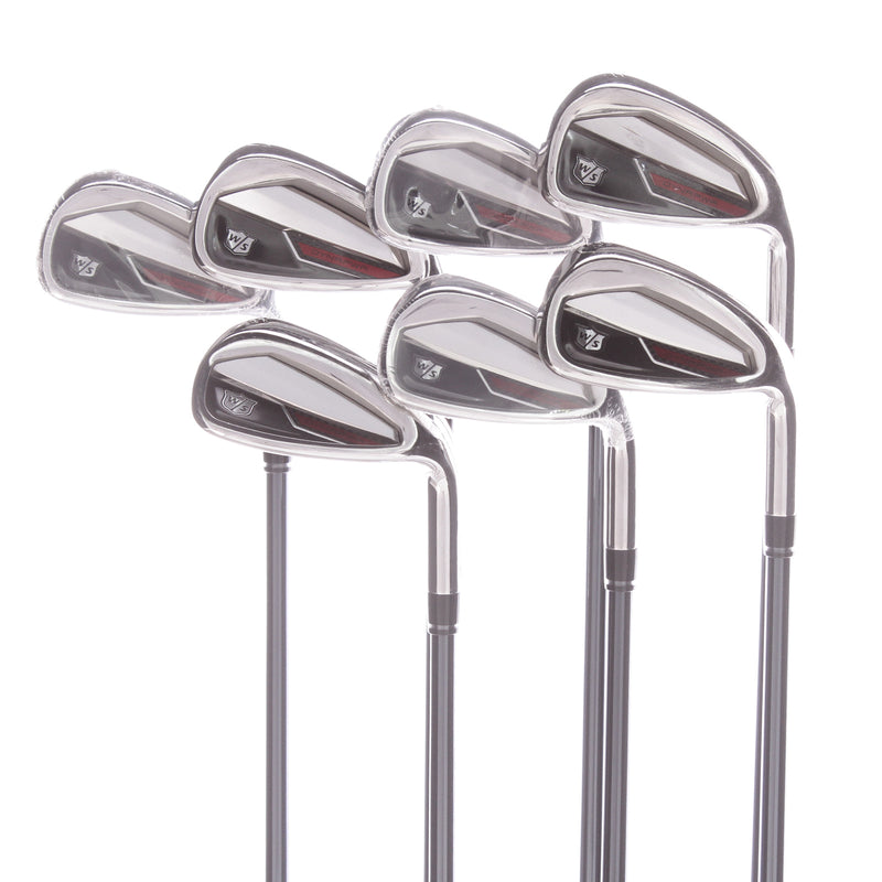 Wilson Staff Dynapower Graphite Men's Right Irons 5-SW  Senior - Recoil Dart A 65