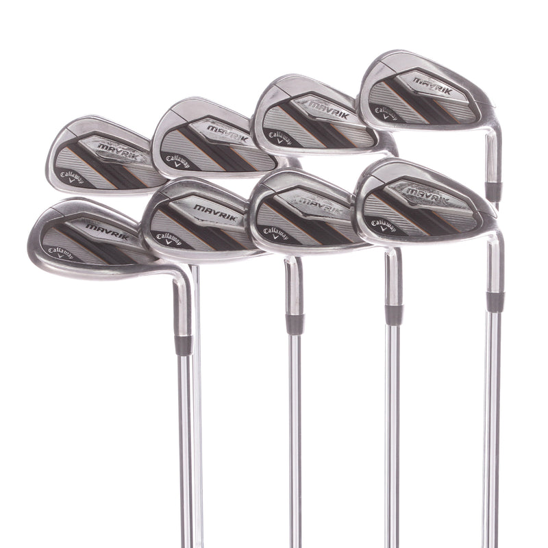 Callaway Mavrik Steel Men's Right Irons 5-SW+AW Stiff - True Temper Elevate 105 S