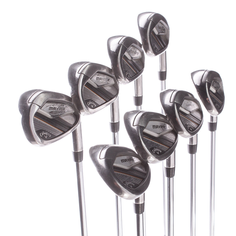 Callaway Mavrik Steel Men's Right Irons 5-SW+AW Stiff - True Temper Elevate 105 S