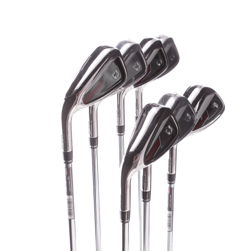 Wilson Staff Dynapower Steel Men's Left Irons 5-SW  Regular - KBS Max Ultralite