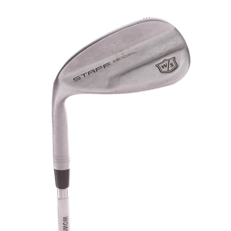 Wilson Staff Model Wedge Steel Men's Left Sand Wedge 56 Degree 14 Bounce Wedge - Dynamic Gold AMT Wedge