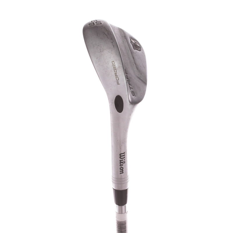 Wilson Staff Model Wedge Steel Men's Left Sand Wedge 56 Degree 14 Bounce Wedge - Dynamic Gold AMT Wedge