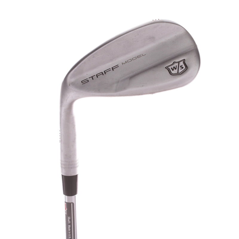 Wilson Staff Model Wedge Steel Men's Left Sand Wedge 56 Degree 14 Bounce Stiff - Dynamic Gold S300