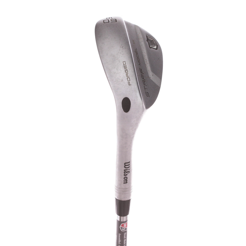 Wilson Staff Model Wedge Steel Men's Left Lob Wedge 60 Degree 10 Bounce Stiff - Dynamic Gold S300