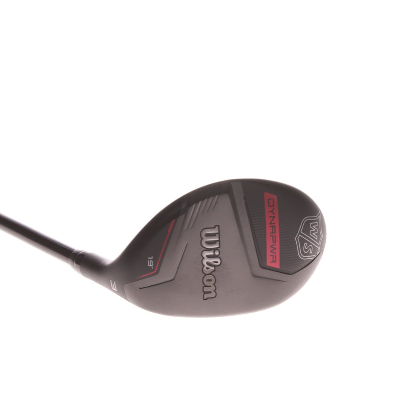 Wilson Staff Dynapower Graphite Men's Right 3 Hybrid 19 Degree Stiff - Hzrdus RDX Smoke 6.0 80g