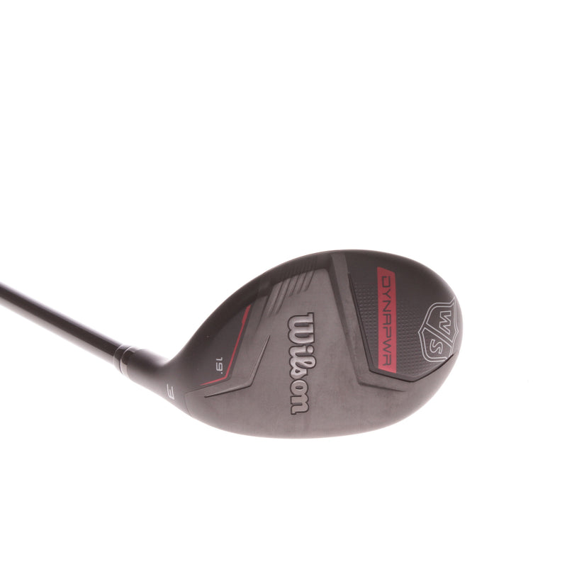 Wilson Staff Dynapower Graphite Men's Right 3 Hybrid 19 Degree Stiff - Hzrdus RDX Smoke 6.0 80g