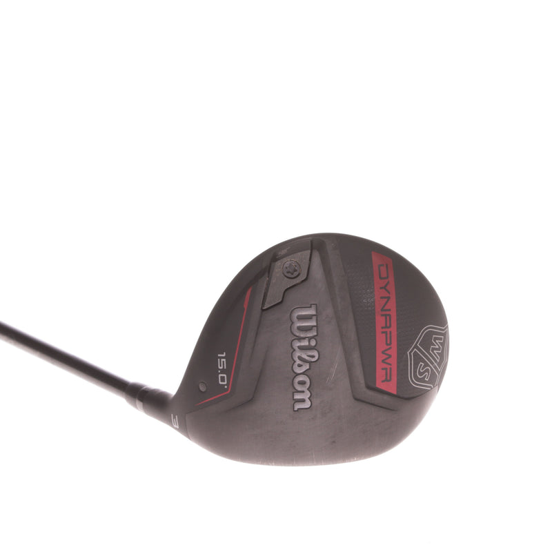 Wilson Staff Dynapower Graphite Men's Right Fairway 3 Wood 15 Degree Stiff - Hzrdus RDX Smoke 6.0 70g