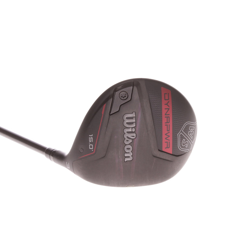 Wilson Staff Dynapower Graphite Men's Right Fairway 3 Wood 15 Degree Extra Stiff - Even Flow Riptide 6.5 70g