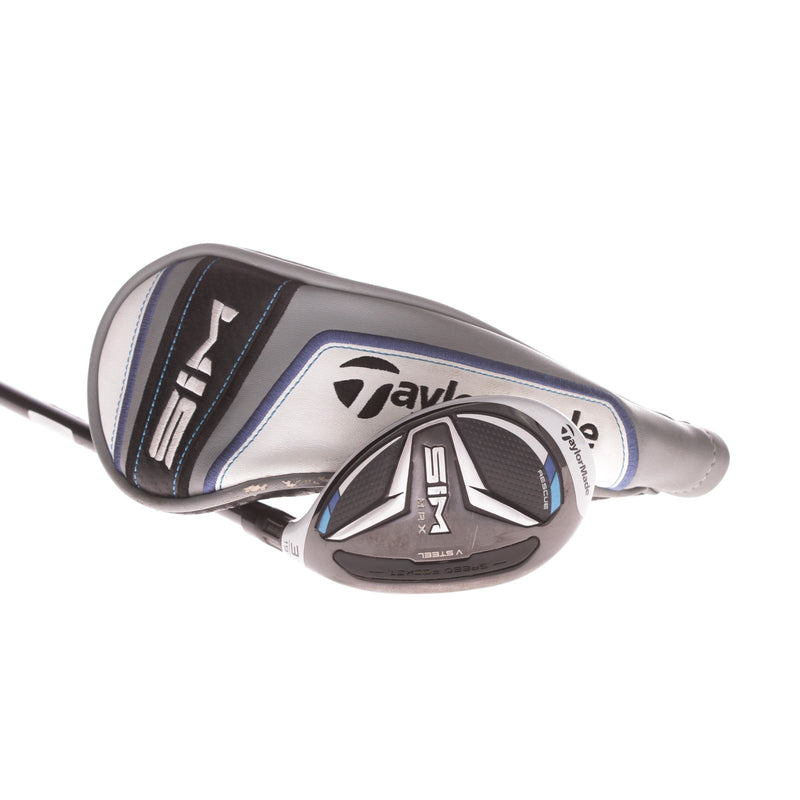 TaylorMade Sim Max Graphite Men's Right Hybrid 19 Degree Extra Stiff - Fujikura Speeder 869 Evolution