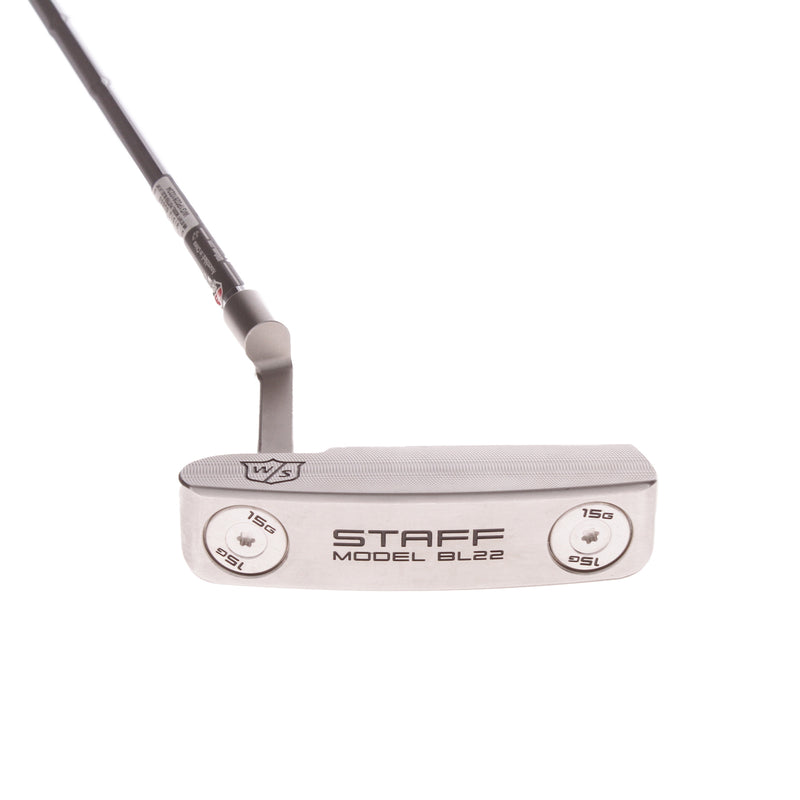 Wilson Staff Model BL22 Men's Left Putter 34 Inches - Lamkin Deep Etech