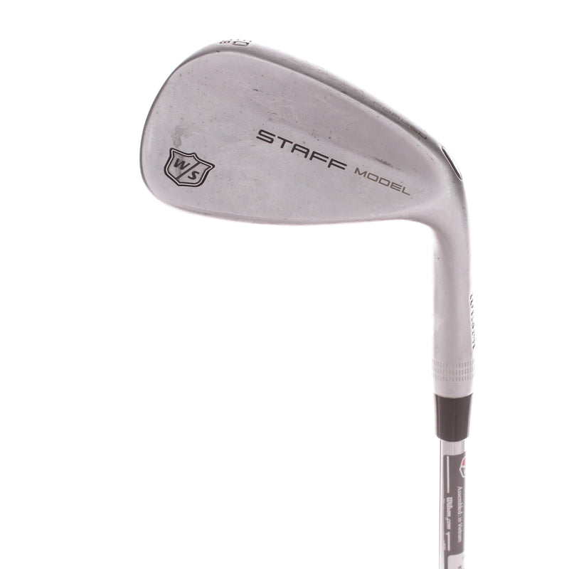 Wilson Staff Model Wedge Steel Men's Right Gap Wedge 50 Degree 08 Bounce Wedge - Dynamic Gold AMT