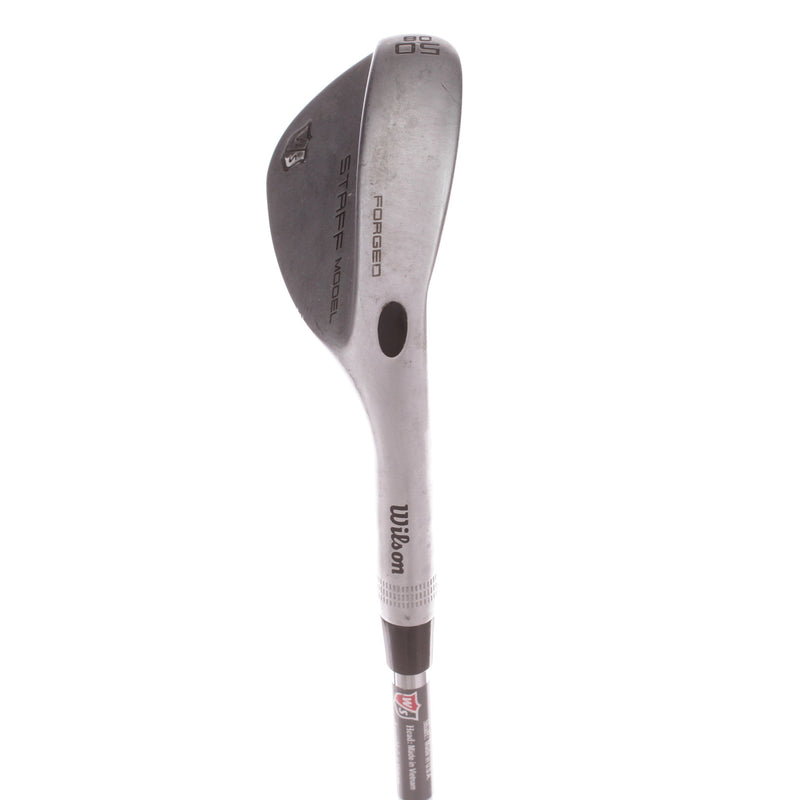 Wilson Staff Model Wedge Steel Men's Right Gap Wedge 50 Degree 08 Bounce Wedge - Dynamic Gold AMT