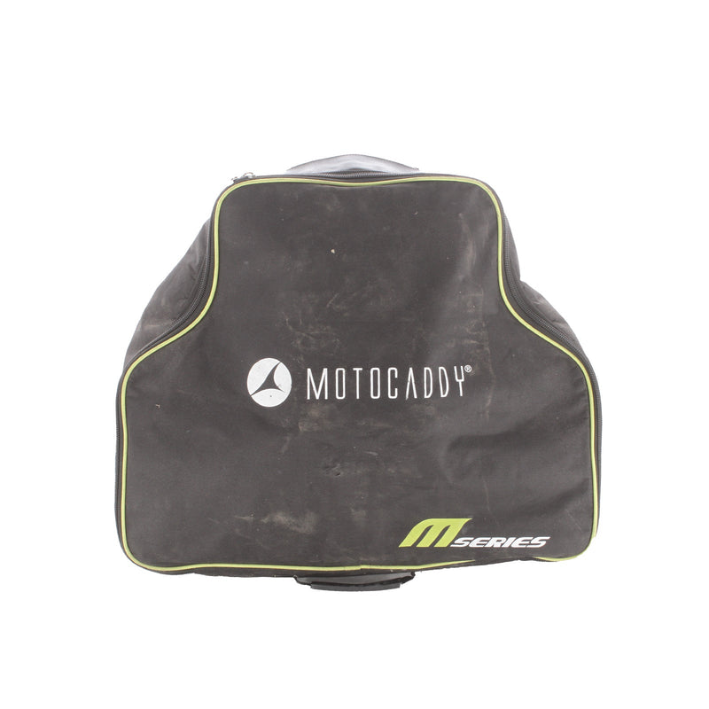 Motocaddy M1 Second Hand Elecric Golf Trolley 18 Hole Lithium - Black/Lime