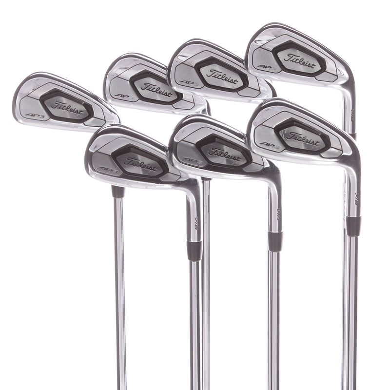 Titleist AP3 718 Steel Men's Right Irons 4-PW Regular - Project X LZ