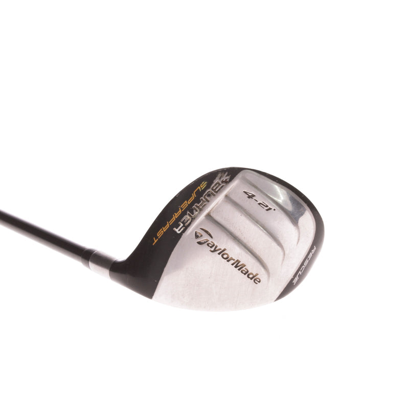 TaylorMade Burner SuperFast Graphite Men's Right 4 Hybrid 21 Degree Senior - Reax 60 M