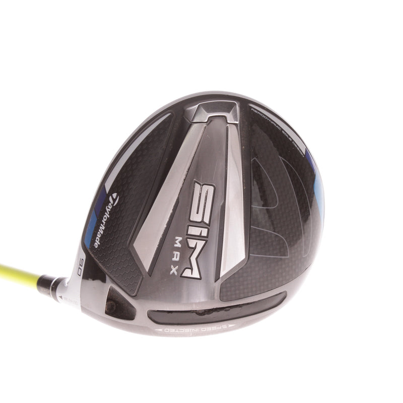 TaylorMade Sim Max Graphite Men's Right Driver 9 Degree Stiff - Mamiya Proforce V2 6F4