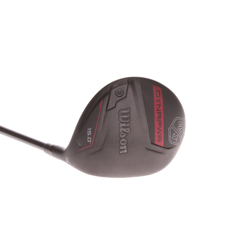 Wilson Dyna-Powered Graphite Men's Right Fairway 3 Wood 15 Degree Regular - Hzrdus Smoke Red RTX 5.5 60