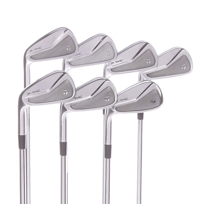 TaylorMade P.7MC Steel Men's Left Irons 4-PW Stiff - KBS Tour S