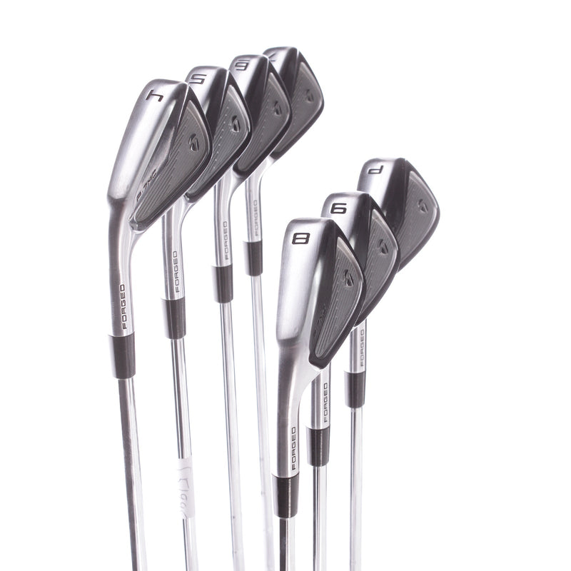 TaylorMade P.7MC Steel Men's Left Irons 4-PW Stiff - KBS Tour S