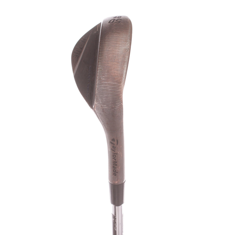 TaylorMade Hi-Toe Steel Men's Right Gap Wedge 50 Degree 9 Bounce Regular - KBS Hi-Rev 2.0 115