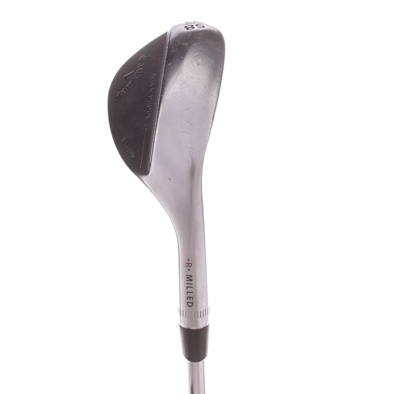 Callaway Mack Daddy 4 Steel Men's Right Lob Wedge 58 Degree 12 Bounce Stiff - True Temper Tour Issue Dynamic Gold S200 115