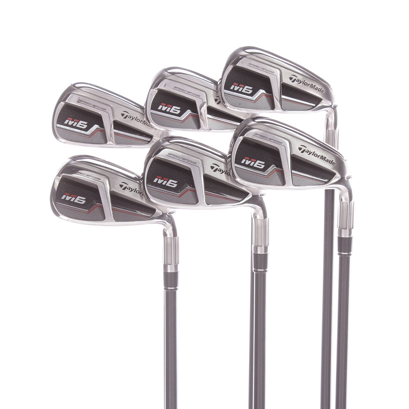 TaylorMade M6 Men's Right Graphite Irons 5-PW Senior - Atmos 5A