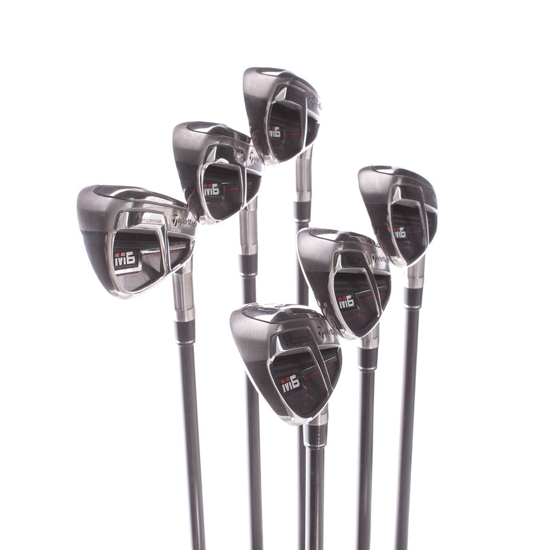 TaylorMade M6 Men's Right Graphite Irons 5-PW Senior - Atmos 5A