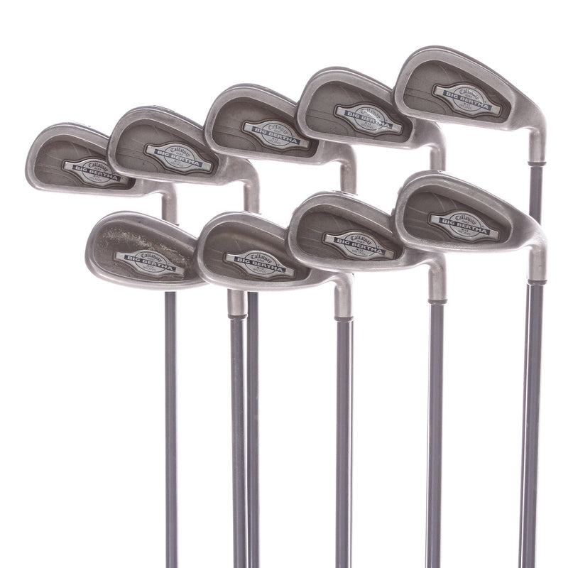 Callaway Big Bertha X-12 Graphite Men's Right Irons 3-SW Regular - RCH Series 99