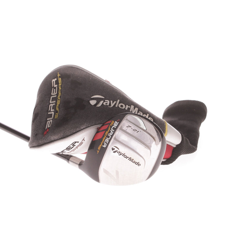 TaylorMade Burner Graphite Men's Right Fairway 7 Wood 21 Degree Regular - Burner Superfast 48 R