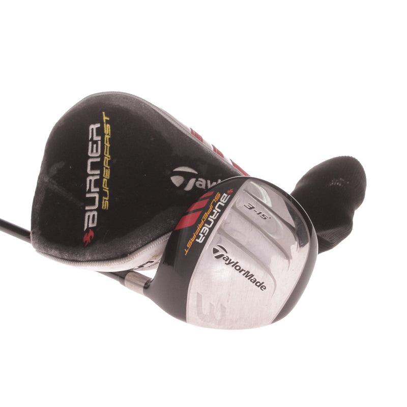 TaylorMade Burner Graphite Men's Right Fairway 3 Wood 15 Degree Regular - Burner Superfast 48 R