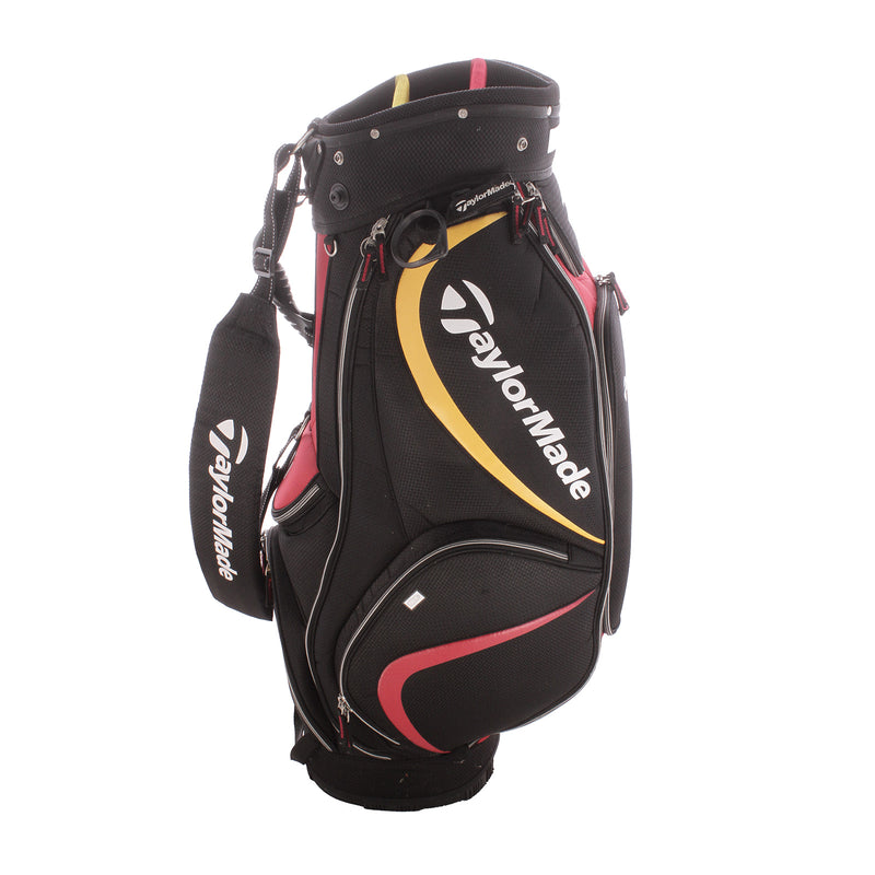 TaylorMade Second Hand Cart Bag - Black/Red/Yellow