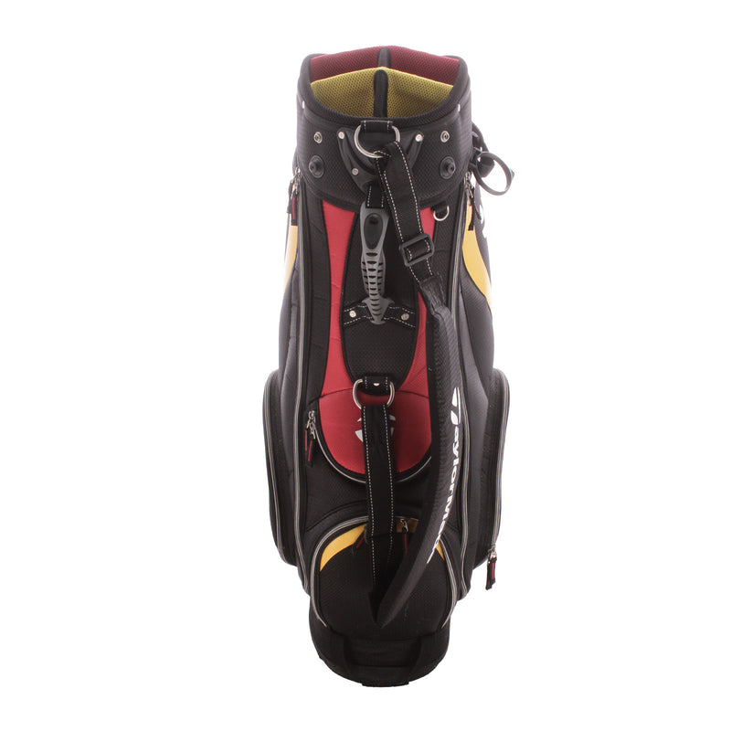 TaylorMade Second Hand Cart Bag - Black/Red/Yellow