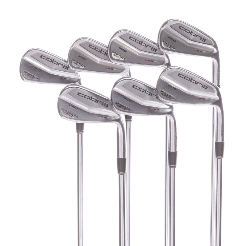 Cobra AMP CELL Pro Steel Men's Right Irons 4-PW Stiff - Dynamic Gold S300