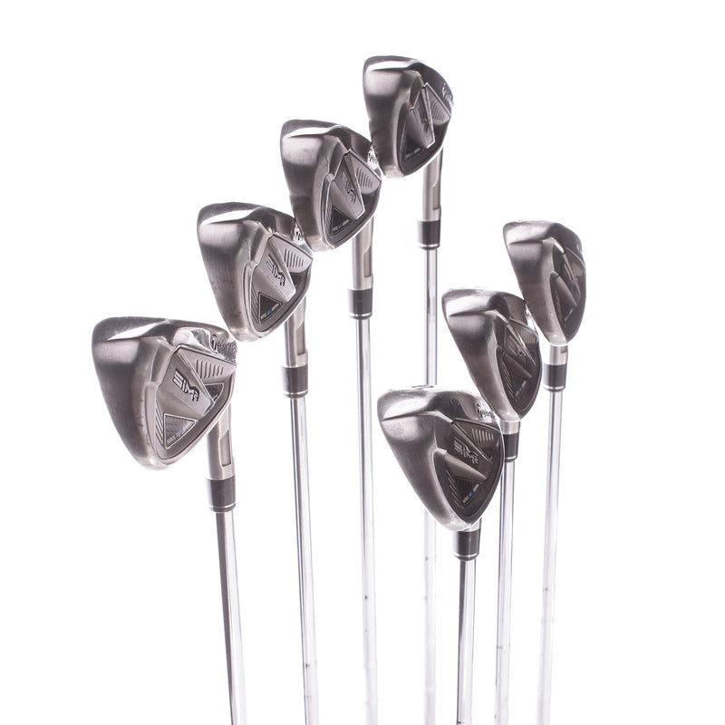 TaylorMade Sim 2 Max Steel Men's Right Irons 4-PW Stiff - KBS Tour 120 S