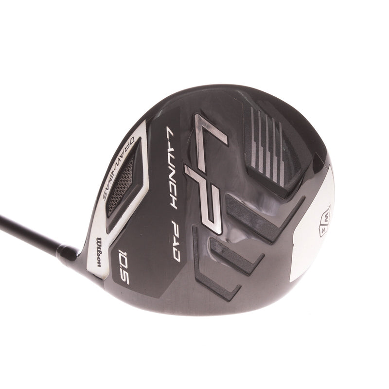 Wilson Launch Pad Men's Right Graphite Driver 10.5 Degree Senior - UST Mamiya Helium 45 A