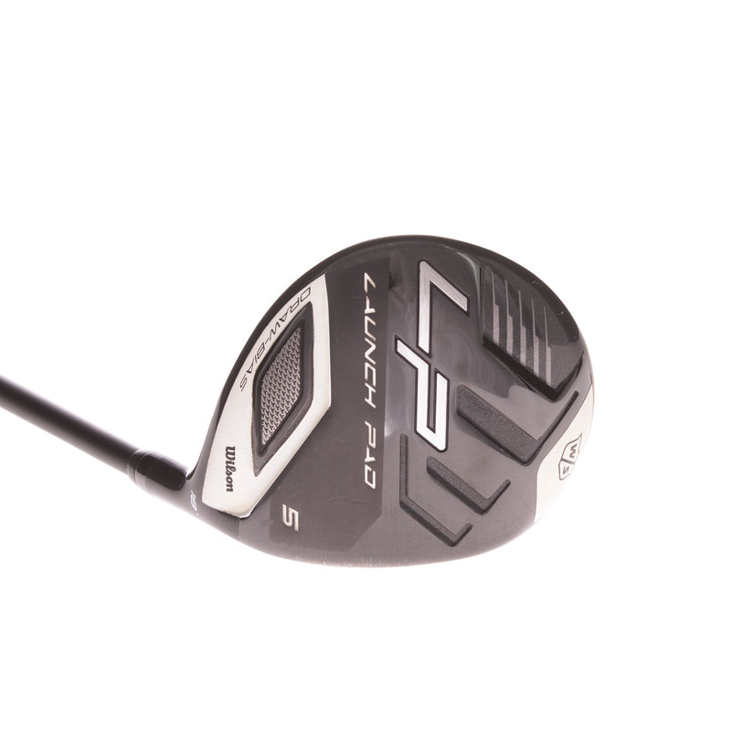 Wilson Launch Pad Men's Right Graphite Fairway 5 Wood 18 Degree Senior - UST Mamiya Helium 45 A