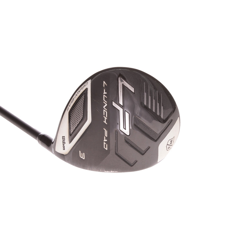 Wilson Launch Pad Men's Right Graphite Fairway 3 Wood 15 Degree Senior - UST Mamiya Helium 45 A