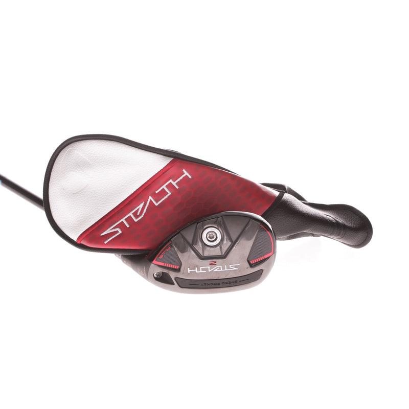 TaylorMade Stealth 2 Plus Men's Right Graphite Hybrid 22 Degree Senior - Bassara 55 x5ct Lite