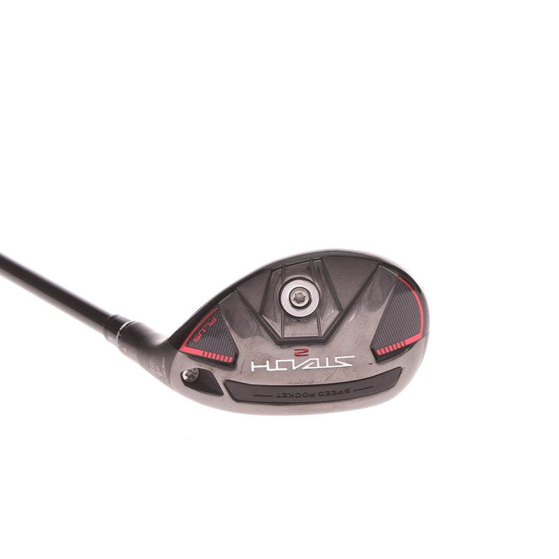 TaylorMade Stealth 2 Plus Men's Right Graphite Hybrid 22 Degree Senior - Bassara 55 x5ct Lite