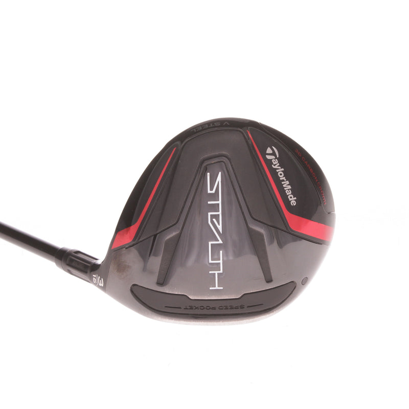 TaylorMade Stealth Graphite Men's Right Fairway 3 Wood 18 Degree Regular - Fujikura Ventus FW 5-R