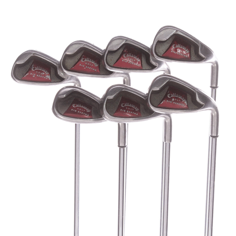 Callaway Big Bertha Steel Men's Right Irons 5-SW Uniflex - Callaway