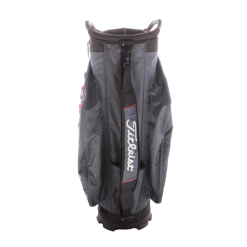 Titleist Cart 14 Second Hand Cart Bag - Grey/Black/Red