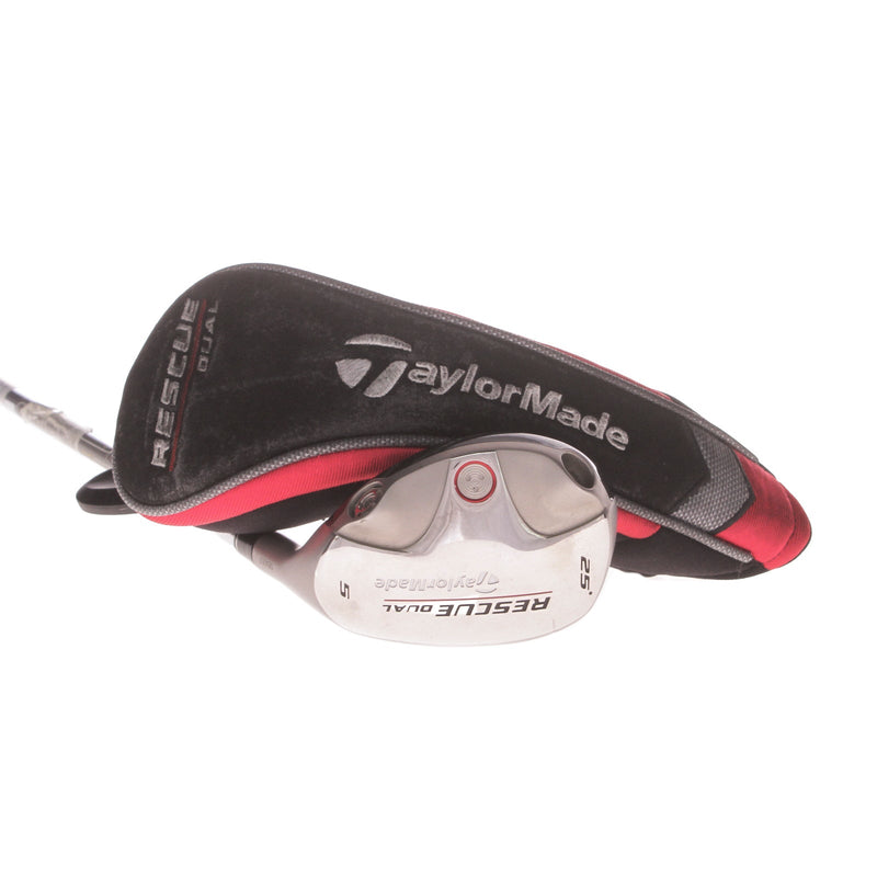 TaylorMade Rescue Dual Men's Right Steel 5 Hybrid 25 Degree Regular - Taylormade Hybrid Lite R